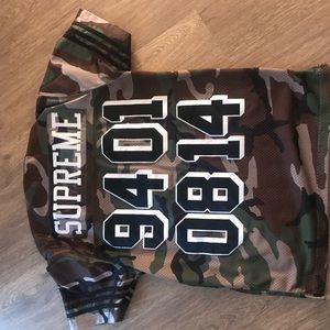 Supreme x Champion Football Jersey